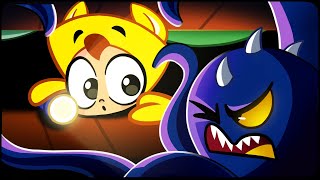 Monster Under The Bed 🧌🛌❤️ Funny Kids Songs And Nursery Rhymes😍