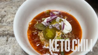 Simple keto chili 🌶️ by Natasha Georgakis 171 views 7 months ago 3 minutes, 20 seconds