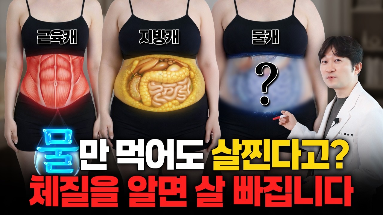 덜 먹고 운동해도 안 빠진다면? 당신은 ‘이 체질’일 수 있습니다 ㅣ 근육캐 물캐 지방캐 다이어트