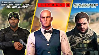 Which Game Is The King Of Shadows | Hitman 3 Vs Metal Gear Solid 5 TPP Vs Splinter Cell Blacklist
