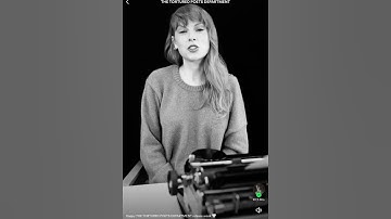 Taylor announces happy ttpd week on spotify 🤍 | taylor swift