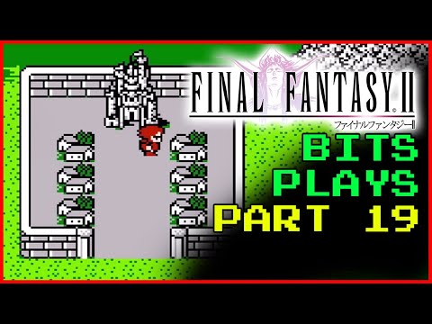 Lets Play Final Fantasy II Famicom/NES - Part #19 - Phin Castle, White Mask 