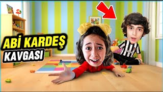 Abi̇ Kardeş Kavgasi Esma Abi̇si̇nden Kaçti Gi̇zli̇ Oda Yapti Yakalandi Esma Köle Oldu