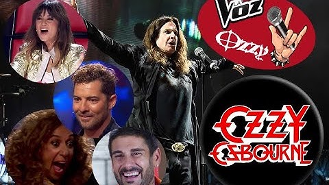 ¡Ozzy Osbourne hace enloqueder a los coaches de ´La Voz´!