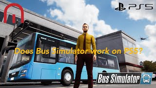 Bus Simulator - FIRST LOOK on Playstation 5 (PS5) screenshot 2