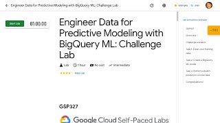 [2024] Engineer Data for Predictive Modeling with BigQuery ML: Challenge Lab GSP327