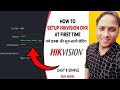 Hikvision DVR First Time Setup | नए DVR की शुरुआती सेटिंग | How To Setup Hikvision DVR At First Time