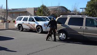 K9 Demonstration to Yavapai County Board of Supervisors