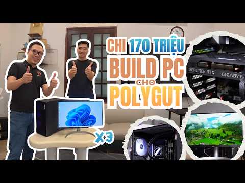 |mini Vlog| 170 Triệu Build 3 Chiếc Pc Cho Team Editor Của Polygut