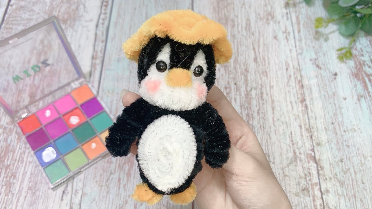 【モールアート】Pipe Cleaner Penguins