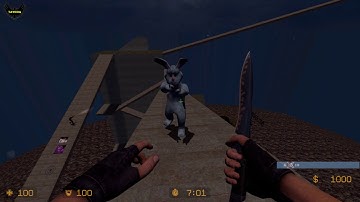 ZOMBIE ESCAPE MOD ON COUNTER-STRIKE: SOURCE, MAP: ZE_mountain_escape, CSS