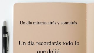 Un día mirarás atrás y sonreirás #viralvideo #viralshort #shorts #shortvideo #shortsviral #frases