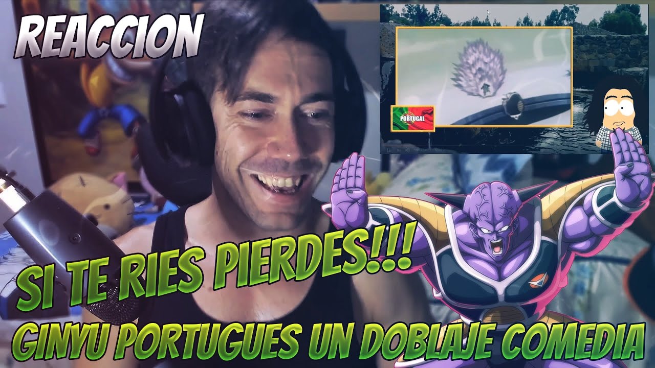 🤦🏻‍♂️ [Reacción] @JeffarVlogs | GINYU PORTUGUÉS un doblaje comedia sin querer ser comedia - DBZ