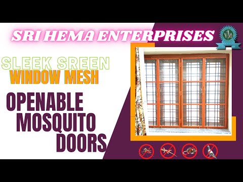 Window Openable Mosquito Mesh Doors, Aluminium frame with S S 304 Mesh ...