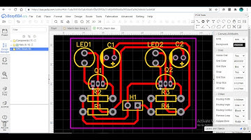Hướng dẫn thiết kế mạch in  PCB online (easyeda.com)