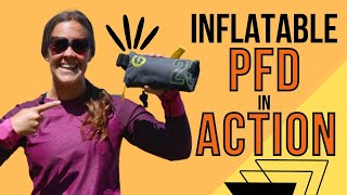 Inflating The Mustang Survival Waist-Belt Pfd