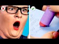 10 Easy DIY School Crafts! Smart School Hacks To Get an A+