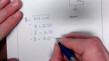 CMOS logic gate - 4-input function