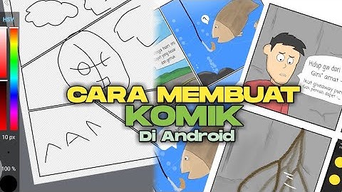 Cara Membuat Panel Komik di Android | medibeng paint