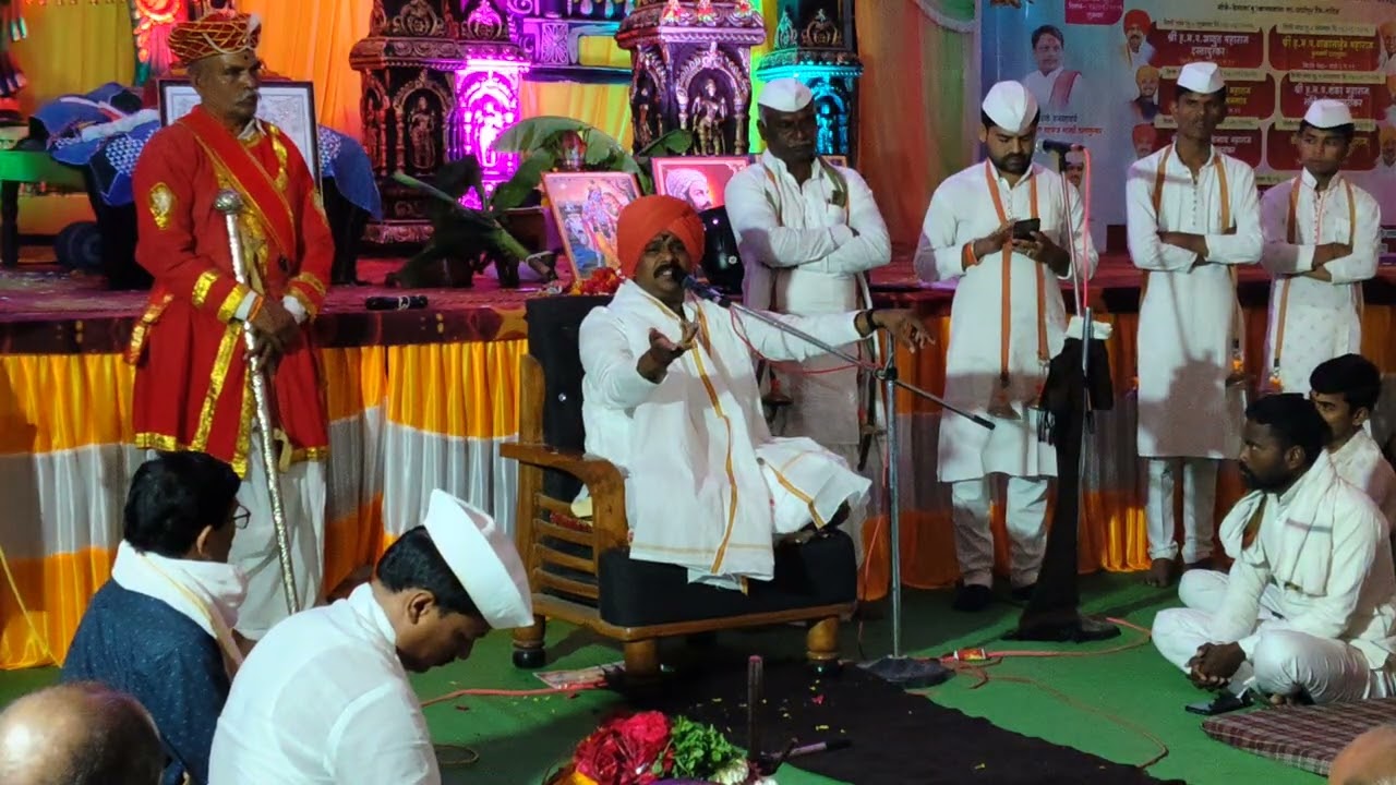 ह भ प अच्युत महाराज दसतापुरकर यांचे किर्तन देगाव बु ता अर्धापूर जि नांदेड दि 23/1/2026