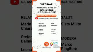 Interoperabilità dei dati sanitari: HL7 FHIR e LOINC