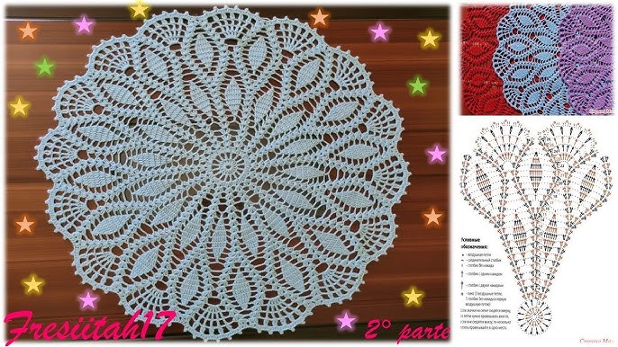 Tapete tejido a crochet paso a paso (diámetro aprox. 70 cm - 27 hileras) 1°  parte 