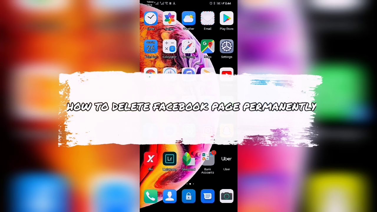 How to delete facebook page permanently - Delete fb page - YouTube