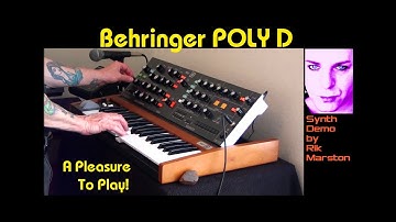 Behringer Poly D Pleasure To Play Analog Synthesizer like Minimoog Model D