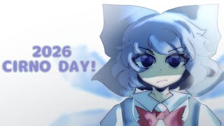 Happy Cirno Day! 2026 [Touhou short animation]
