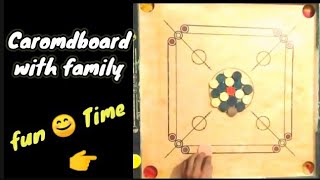 Are u ready for this Family Carrom Battle 🔥 | faceless vlog😱#Carrom #Family fun #games  #fun#vlog screenshot 1
