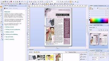 Serif PagePlus X5 Tutorial - Quick Start