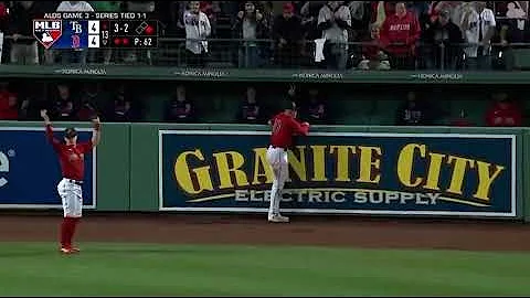 HOW IS THIS A GROUND RULE DOUBLE? DID THE TAMPA BAY RAYS GET SCREWED?