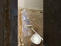 Subfloor preparation primer before autolevel ditra tiles kitchen flooring