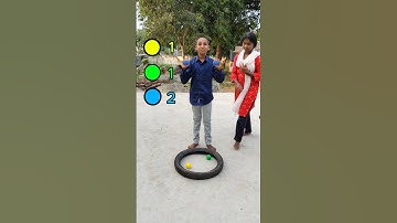 BALL IN THE TYRE PART - 17 #viral #tedrush #games #tiktokfilter #funny #shorts