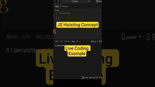JavaScript Hoisting Explained in Hindi | var let const &amp; Function Hoisting with example
