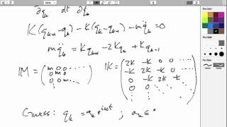 25.2: Dynamics of Oscillating Systems: Vibration of a Loaded String