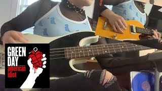 American Idiot - Green Day (GUITAR+BASS COVER)