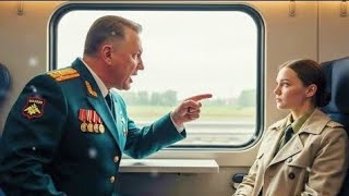 Полковник унизил даму в поезде… но онемел, когда она сняла пальто!