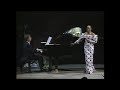 Capture de la vidéo Barbara Hendricks, András Schiff 1988 Paris Recital (Full)