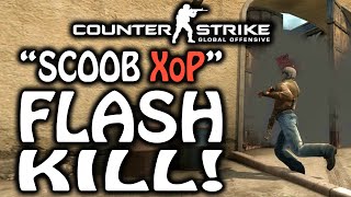 Flashbang HEADSHOT Clutch! "Scoob XoP" | CS:GO Highlights