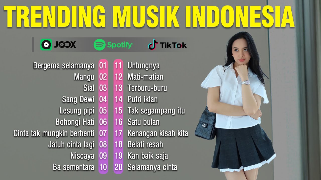 ♪ Spotify Top Hits Indonesia - Lagu Pop Terbaru 2025 ♪ Lagu pop viral tiktok 2024 | Terlalu Cinta