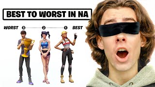 Blindly Ranking FORTNITE PROS Without Knowing Who’s NEXT…
