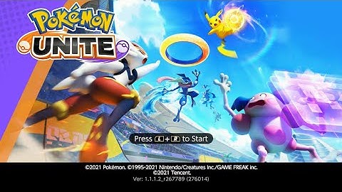 Pokémon UNITE Playthrough Part 1