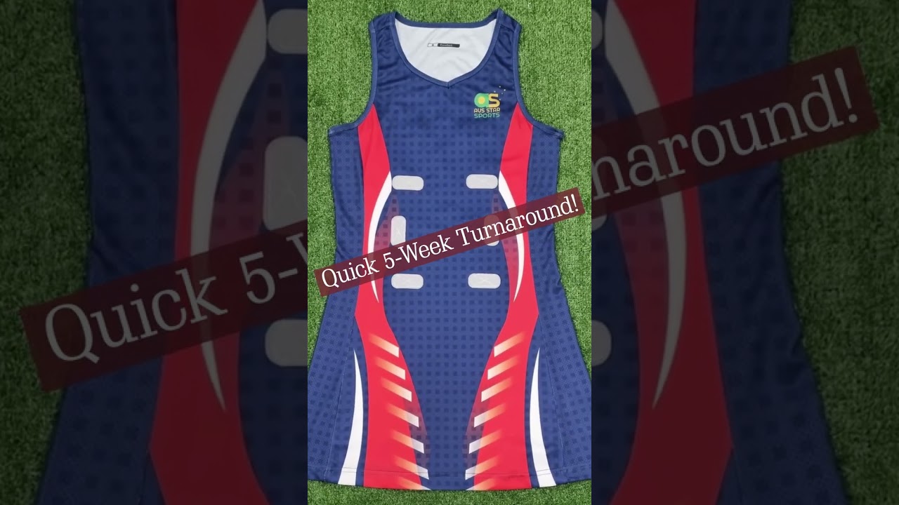 Custom Netball Dresses for Clubs and Sports AssociationAus Star Sports Sydney 