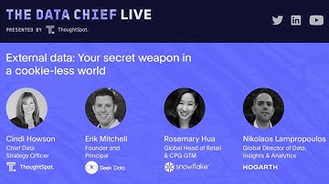 Data Chief Live: External data: Your secret weapon in a cookie-less world