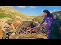 Hard but hopeful nomadic life: Preparing a nomadic settlement in the heart of the mountains