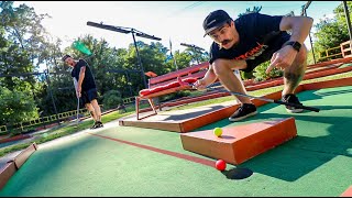 HOLE IN ONE BATTLE! | Fun Mini Golf with Friends #9