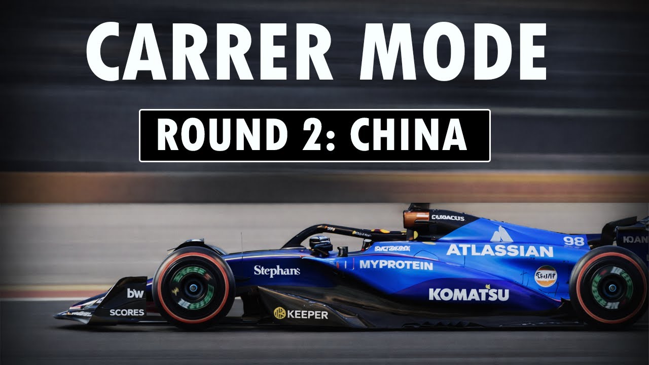 F1 25 Career Mode | Round 2: China | 100% Race Distance (No Assists, Cockpit)