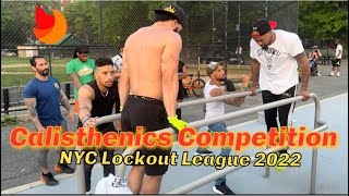 Calisthenics Competition, 1st Place MW | NYC Lockout League 2022 SemiFinals | Eric Rivera