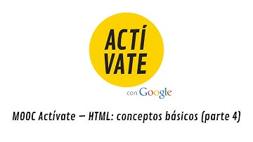 HTML: conceptos básicos (parte 4)